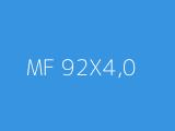 MF 92X4,0 